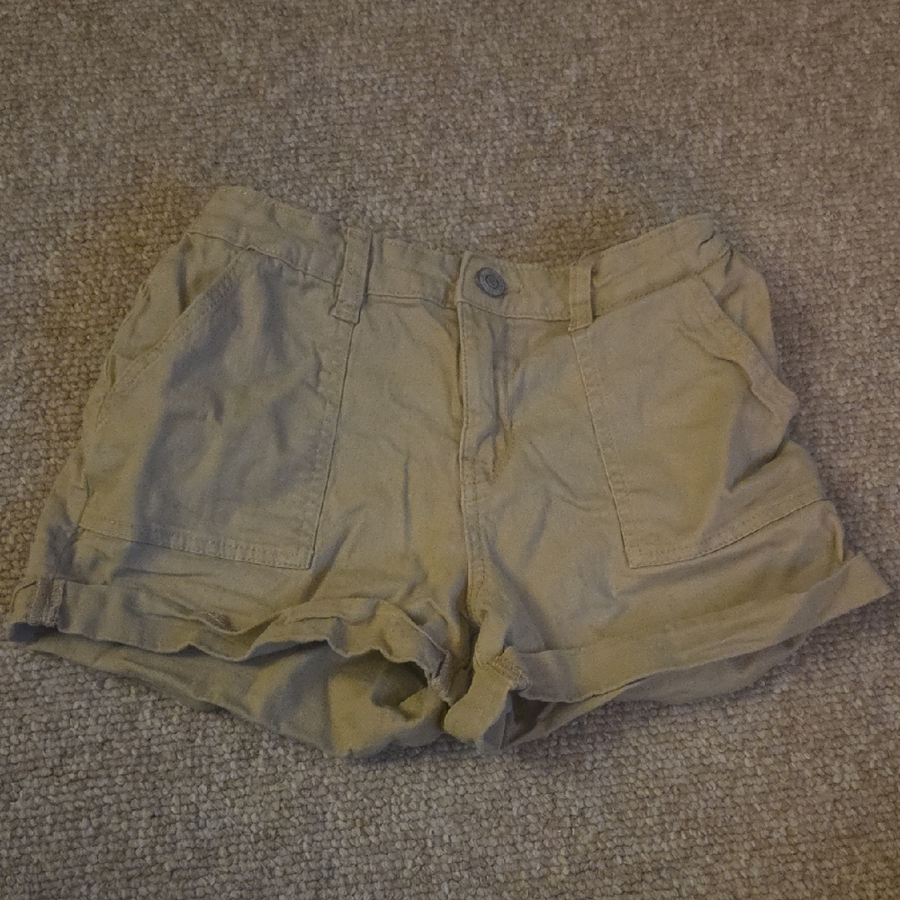 YMI Tan Women's Cargo Shorts